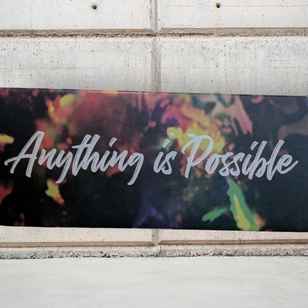 🤩 New In Box Zox  'Anything is Possible' Imperial Bracelet Size Medium
